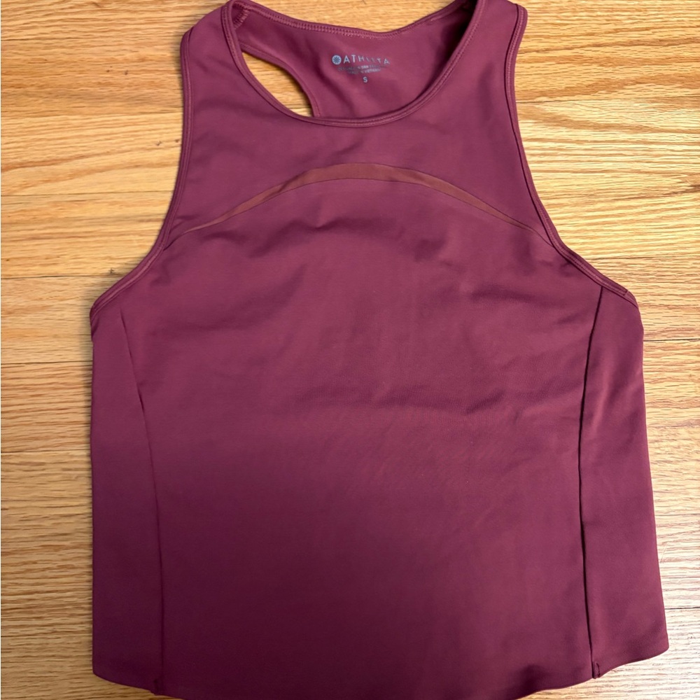 Athleta Plum Activewear Top
